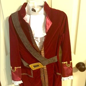 Captain Hook costume worn 1 time like new